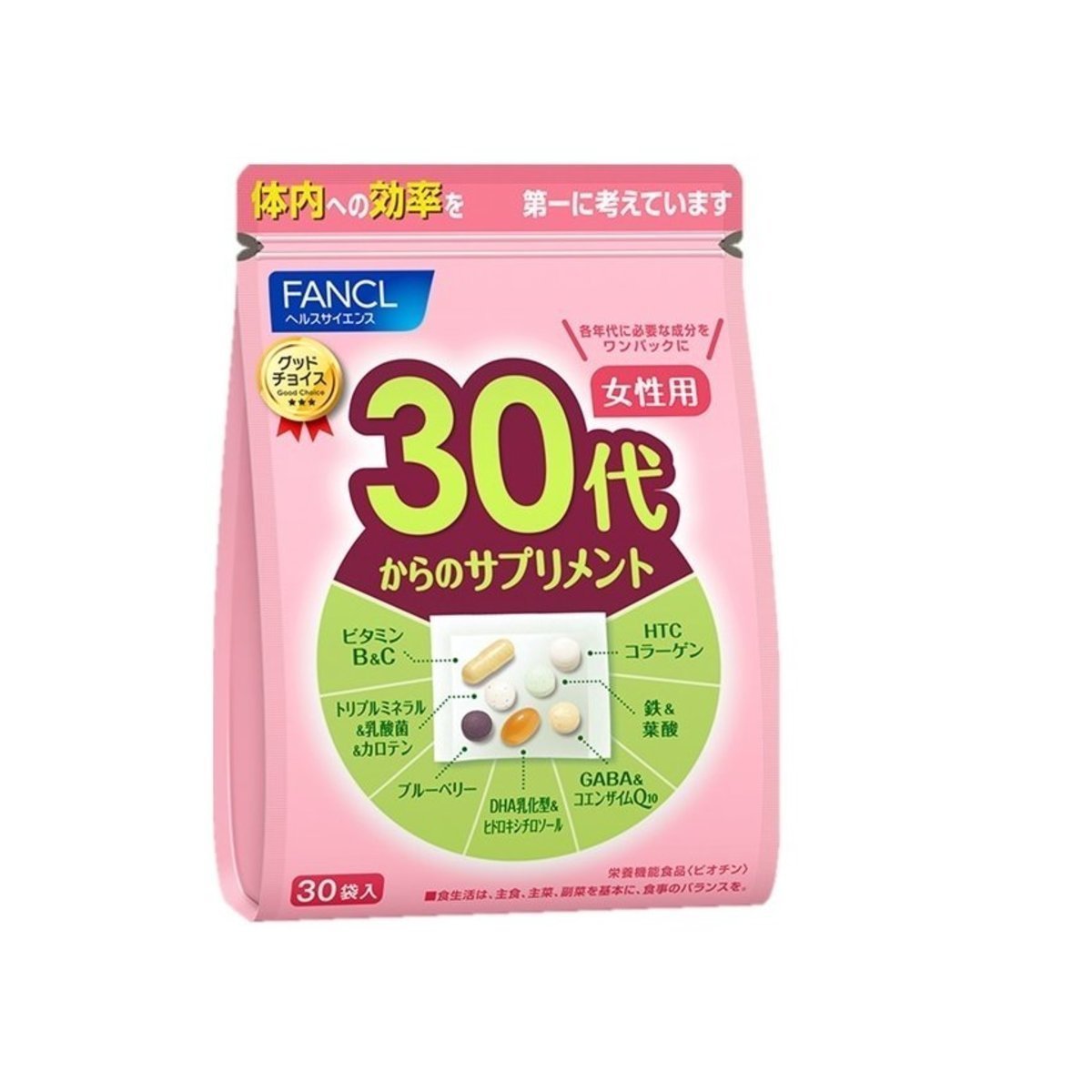 30代女士綜合維他命 - 30包