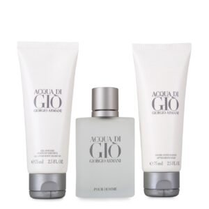 Acqua Di Gio 寄情男士淡香水三件套 - 50ml+75m+75ml