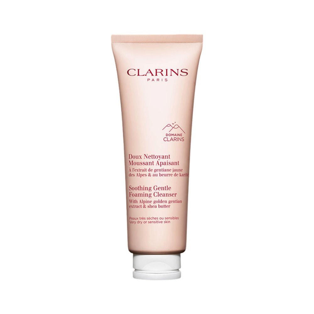 CLARINS 嬌韻詩 SOOTHING GENTLE 舒緩溫和泡沫潔面乳-極乾性或敏感性肌膚
