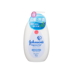 JOHNSON'S 強生潤膚乳 – 低敏無香 500毫升