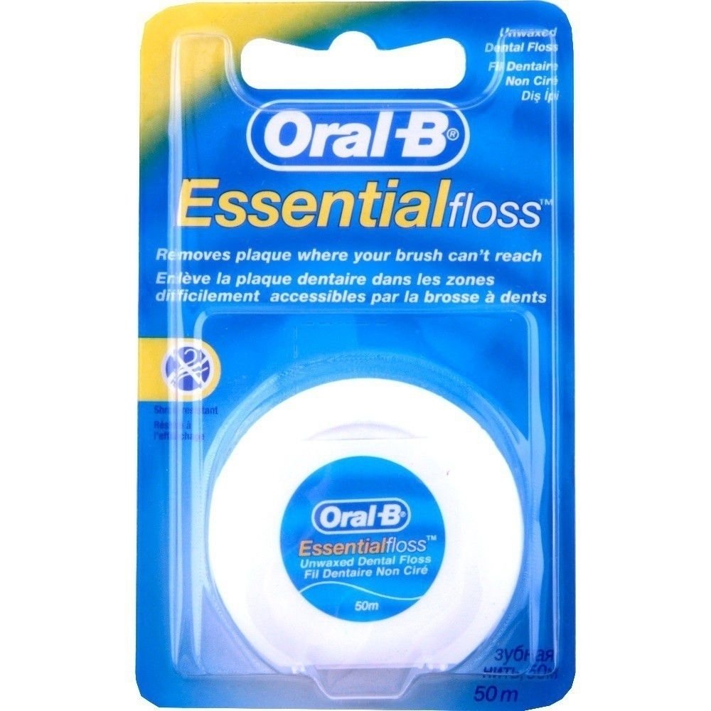 ORAL-B Essential 含蠟牙線 50米